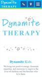 Mobile Screenshot of dynamitetherapy.com